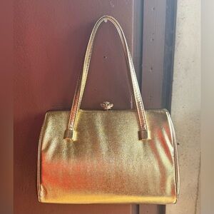 Elegant Gold Handbag